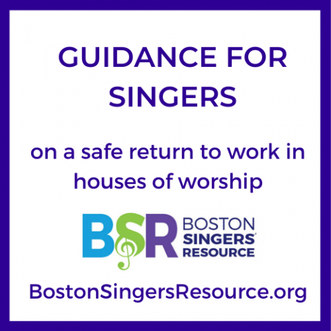 Guidance for singers on safe return to houses of worship